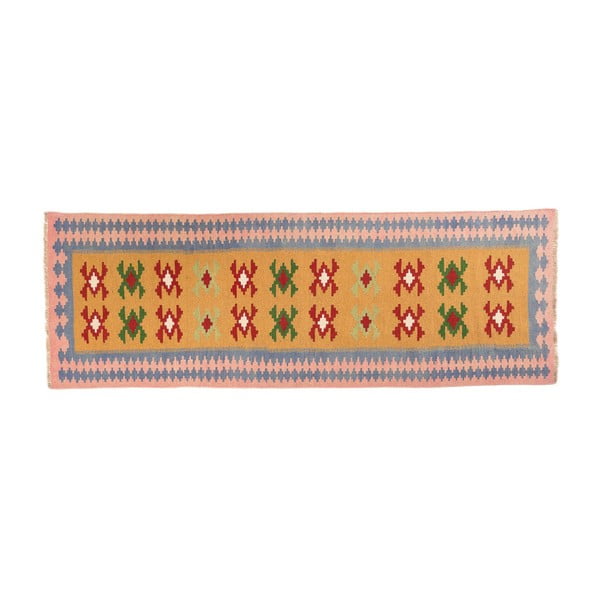 Dywan ręcznie tkany Navaei & Co Kilim Azero Astara 123, 303x90 cm