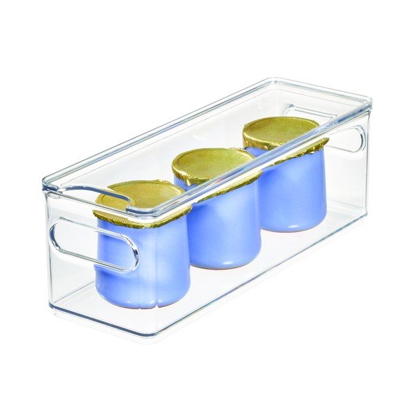 Przezroczysty pojemnik z pokrywką iDesign The Home Edit, 31,1x10,8 cm-image-2