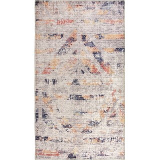 Biało-beżowy dywan odpowiedni do prania 80x50 cm – Vitaus
