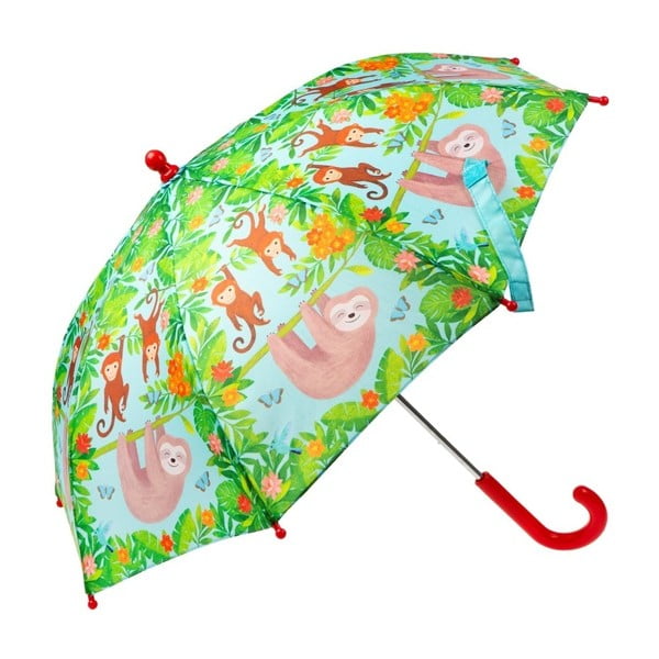 Zielona parasolka z motywem leniwca Sass & Belle Boho