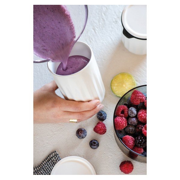 Biały szklany kubek podróżny Villeroy & Boch Like Like To Go & To Stay, 450 ml-image-4