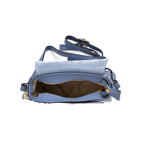 Niebieska skórzana torebka Mangotti Bags Karmo-image-3