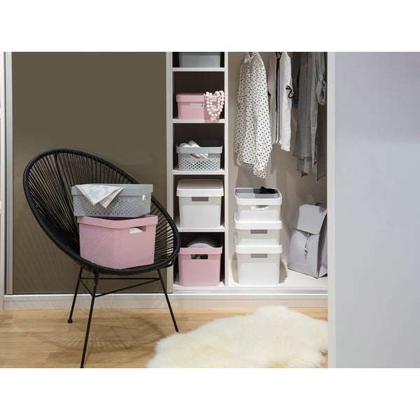 Biały pojemnik Curver Holes-image-1