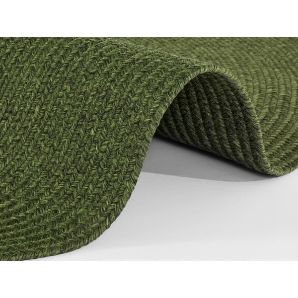 Zielony okrągły dywan odpowiedni na zewnątrz ø 200 cm – NORTHRUGS-image-2