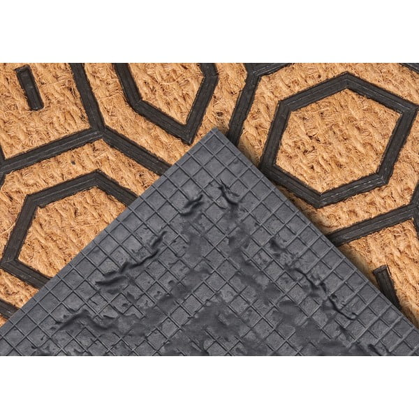 Wycieraczka z włókna kokosowego 45x75 cm Diamonds – Hanse Home-image-4