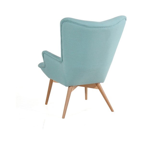 Turkusowy fotel Max Winzer Aiko-image-3