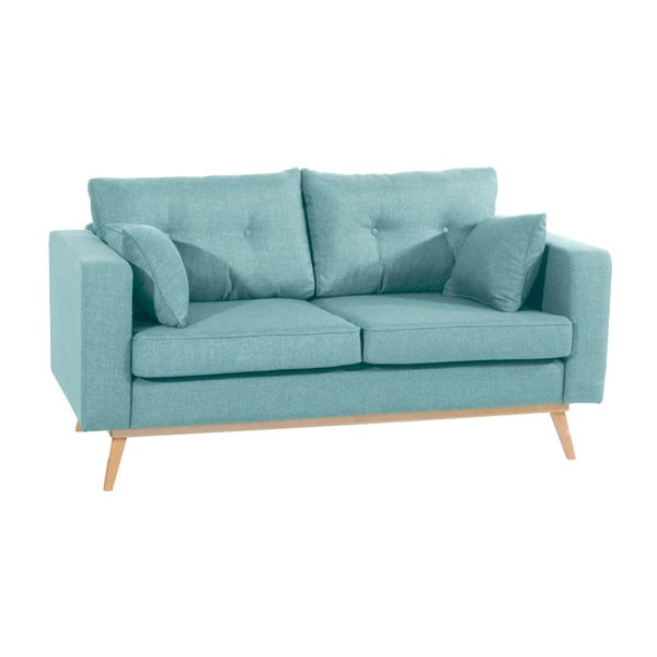 Jasnoniebieska sofa 2-osobowa Max Winzer Tomme