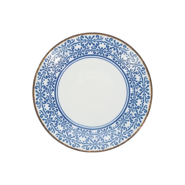 Biała/niebieska porcelanowa misa ø 25,5 cm Azul – BonBistro-image-4