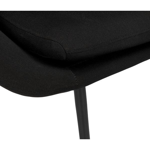 Czarny fotel Kokoon Parabol-image-1