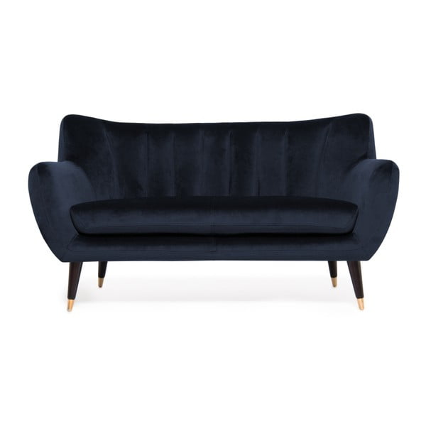 Ciemnoniebieska sofa 2-osobowa Vivonita Brandie