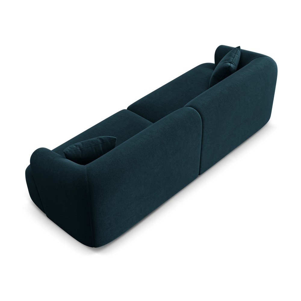 Morska aksamitna sofa 255 cm Campi – Cosmopolitan Design (zdjęcie 4)