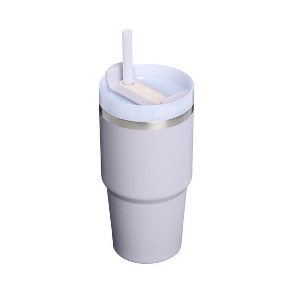 Lawendowy termos ze stali nierdzewnej ze słomką 600 ml Quencher H2.O FlowState™ Tumbler Purple Dust – Stanley-image-2