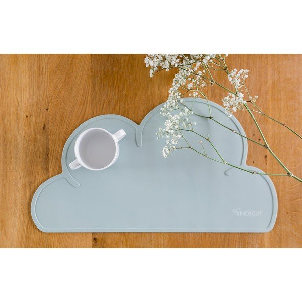 Niebieska silikonowa mata stołowa Kindsgut Cloud, 49x27 cm-image-3