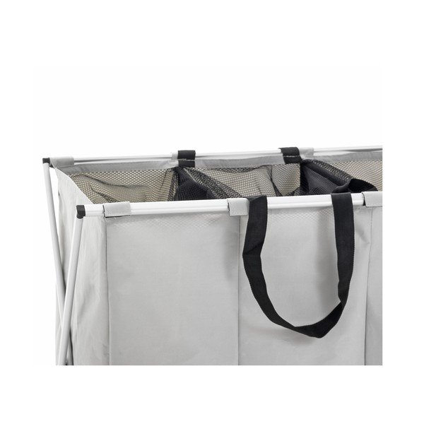 Szary potrójny kosz na pranie Tomasucci Laundry-image-2