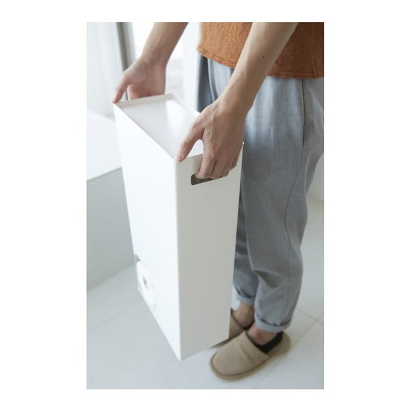 Biały pojemnik na papier toaletowy YAMAZAKI Rin Stocker-image-3