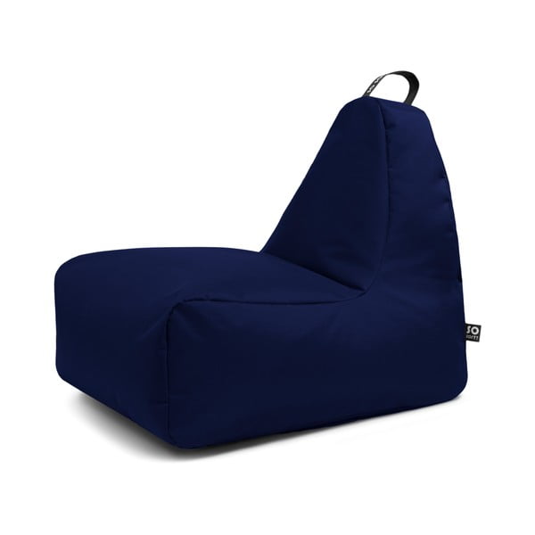 Ciemnoniebieski worek do siedzenia Chill L – So Soft?
