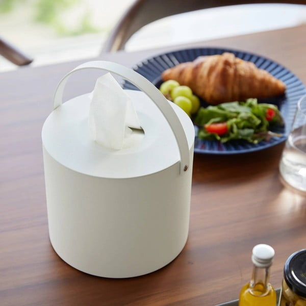 Metalowy pojemnik na chusteczki Tower – YAMAZAKI-image-1