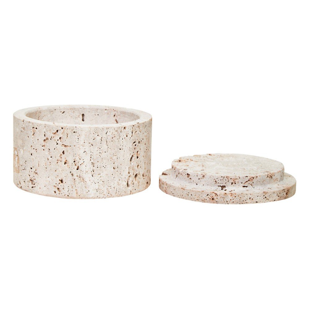 Kamienny pojemnik dekoracyjny w naturalnym kolorze ø 14x8 cm Tibor – Premier Housewares (zdjęcie 11)