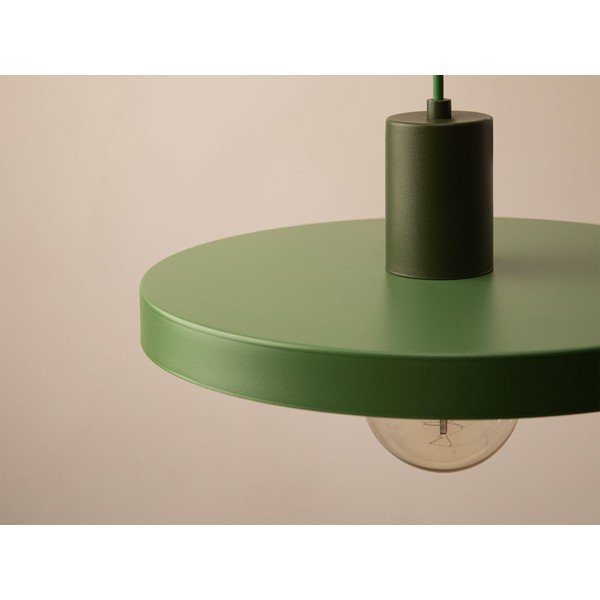 Zielona metalowa lampa wisząca ø 30 cm Ori – Micadoni -image-2