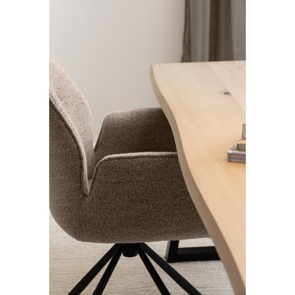 Stół z blatem w dekorze dębu 100x220 cm Malika – Actona-image-2