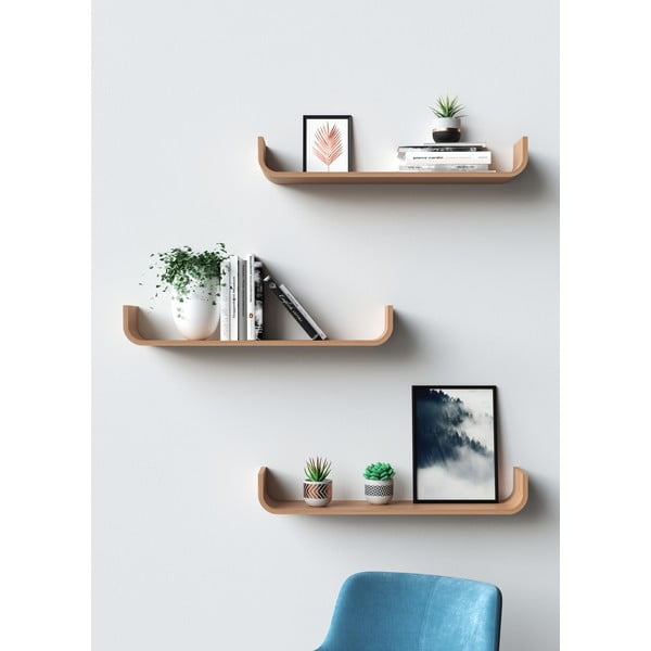 Półka ścienna w dekorze dębu Tenzo Flower-image-1