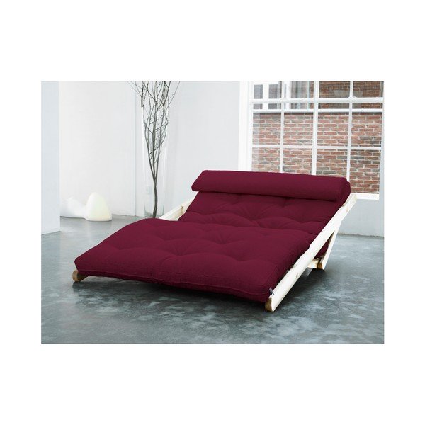 Szezlong Karup Figo, Raw/Bordeaux, 120 cm-image-2