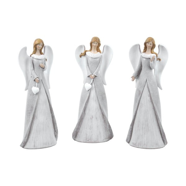 Zestaw 3 aniołków dekoracyjnych Aida Ego Dekor