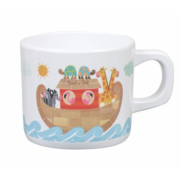Dziecięcy talerz z podziałką i kubkiem Churchill Noah's Ark-image-1