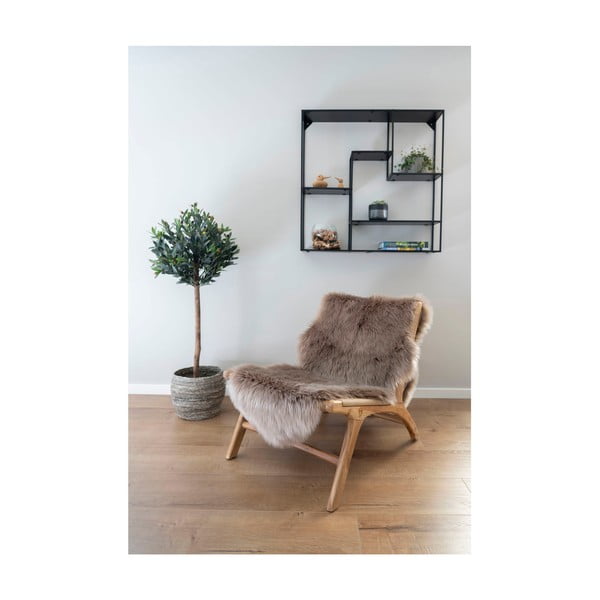 Brązowy syntetyczny chodnik 60x180 cm – House Nordic-image-1