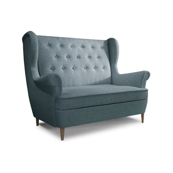 Niebieska sofa 150 cm Aros – ELTAP