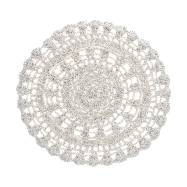 Mata stołowa z mieszanki bawełny ø 35 cm Crochet – Rex London