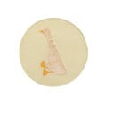 Jasnożółty bawełniany dywan dziecięcy ø100 cm Milu – Kave Home