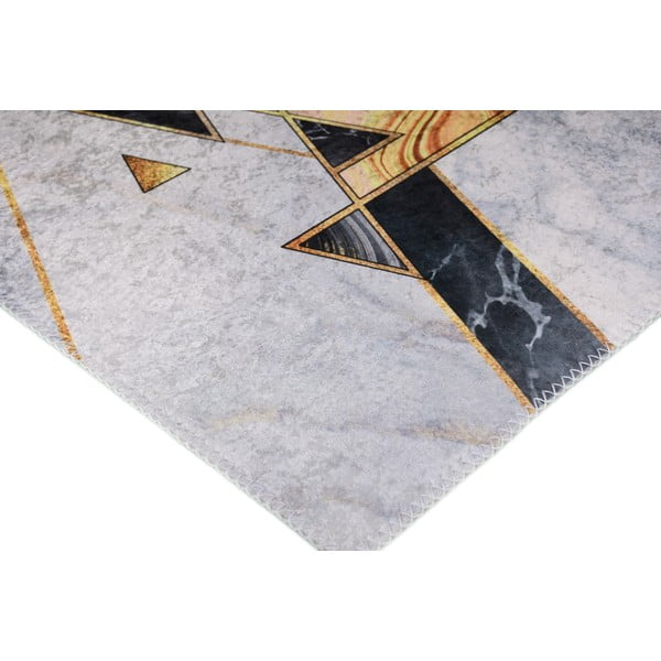 Czarno-biały chodnik odpowiedni do prania 80x200 cm – Vitaus-image-2