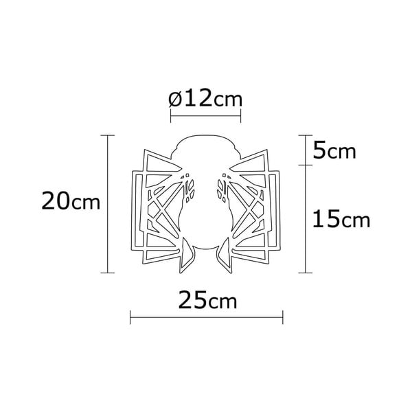 Czarna lampa sufitowa z metalowym kloszem ø 26 cm Nemrut – Opviq lights-image-2