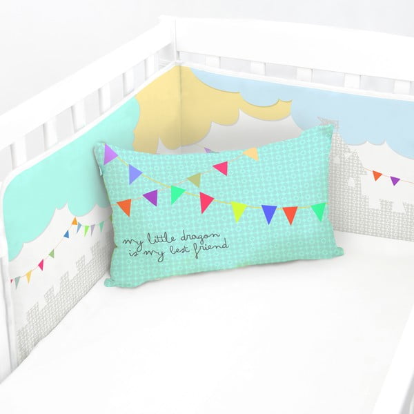 Ochraniacz do łóżeczka Dragon, 60x60x60 cm-image-1
