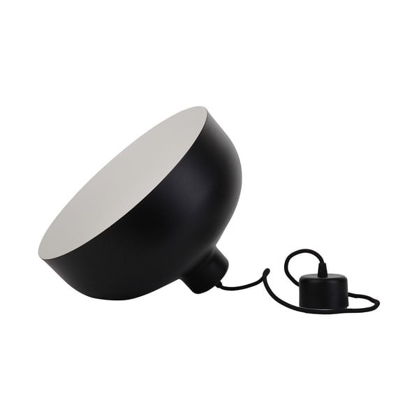 Czarno-biała lampa wisząca Loft You B&B, 22 cm
