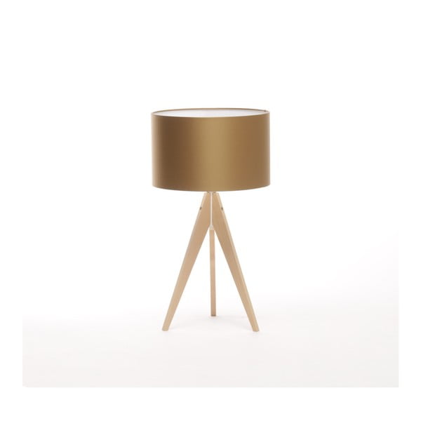 Lampa stołowa w złotym kolorze 4room Artist, Ø 33 cm