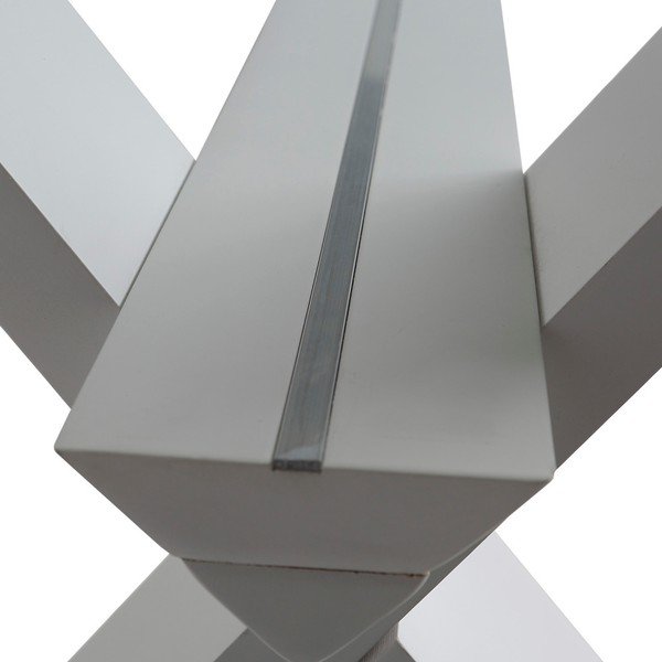 Biały stół do jadalni Marckeric Selena, 160x90 cm-image-3