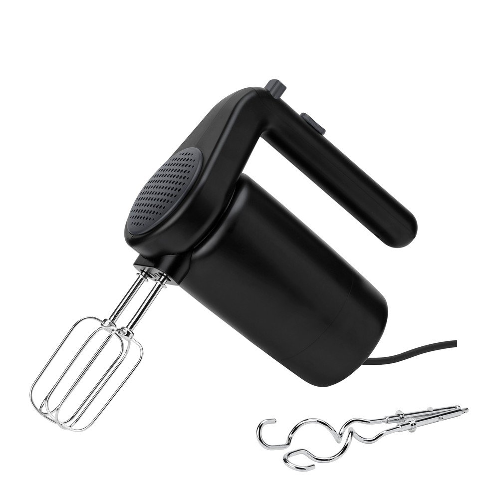 Czarny plastikowy mikser Foodie – RIG-TIG