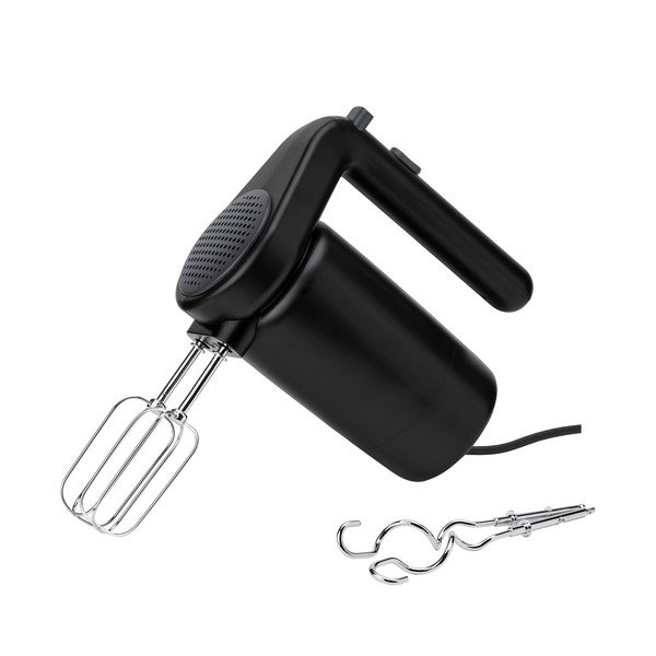 Czarny plastikowy mikser Foodie – RIG-TIG