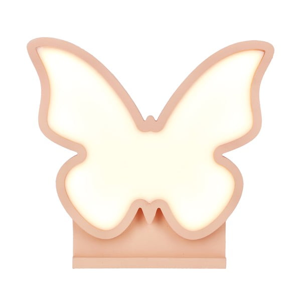 Różowa lampka dziecięca Butterfly – Candellux Lighting