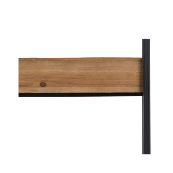 Czarny metalowy regał 85x130 cm – Ixia-image-4