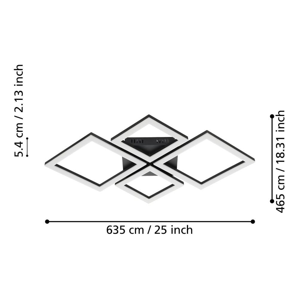 Inteligentna lampa sufitowa LED 42 W PARANDAY-Z – EGLO (zdjęcie 5)