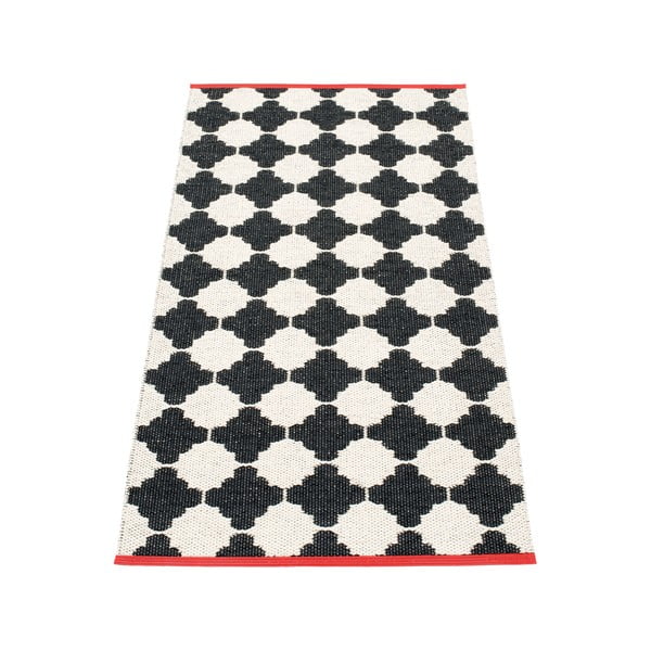 Czarno-biały chodnik odpowiedni na zewnątrz 70x150 cm Marre Black Coral – Pappelina