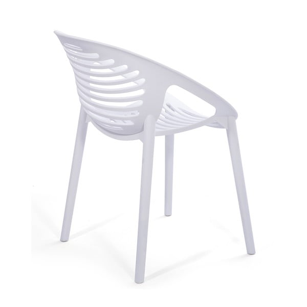 Białe krzesło ogrodowe Bonami Essentials Joanna-image-4