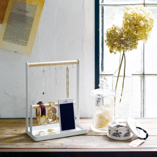 Biały stojak uniwersalny YAMAZAKI Tosca-image-1