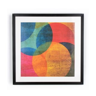 Obraz Graham & Brown Neon Circle, 50x50 cm