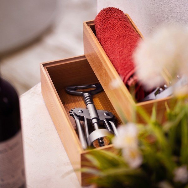 Pojemnik bambusowy Compactor, 22,5x7x6,35 cm-image-1