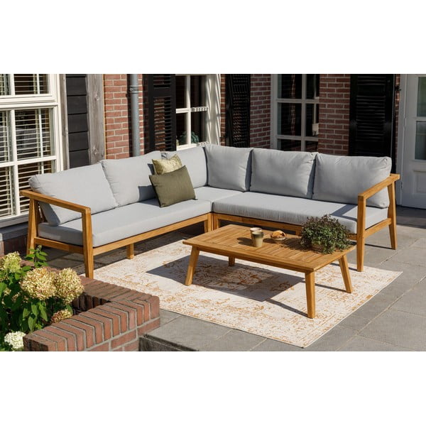 Zestaw ogrodowy z drewna tekowego Exotan Lucca-image-1