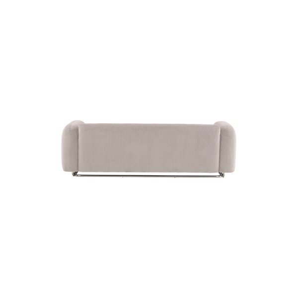 Szarobeżowa sztruksowa sofa 234 cm Everman – Jotex-image-3